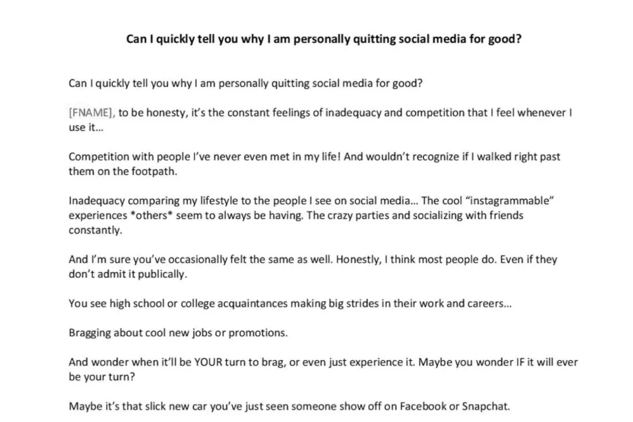 Mental Health / Westberry Institute — Long-Form Sales Email #2